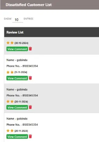 If the feedback is negative, the guest is not given the option to publish their review. Instead there message is stored in the application for your further analysis and necessary actions